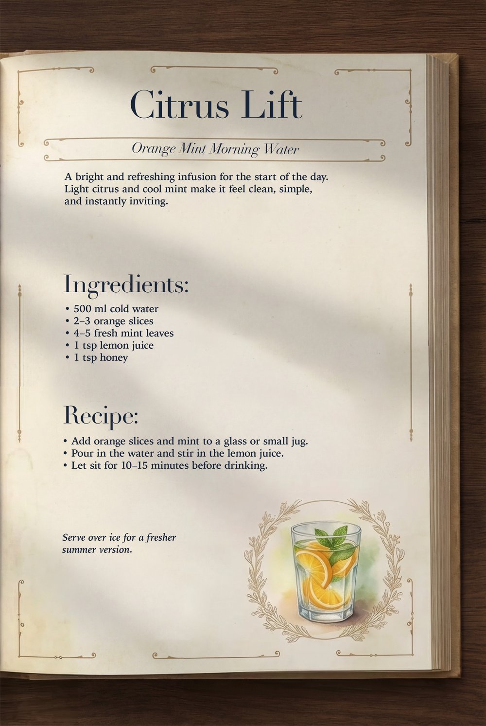 Recipe example